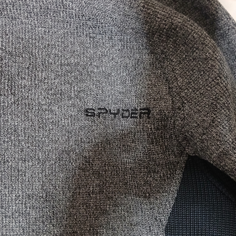 Spyder Gray and Black Jacket - Picture 2 of 4